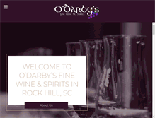 Tablet Screenshot of odarbyspirits.com